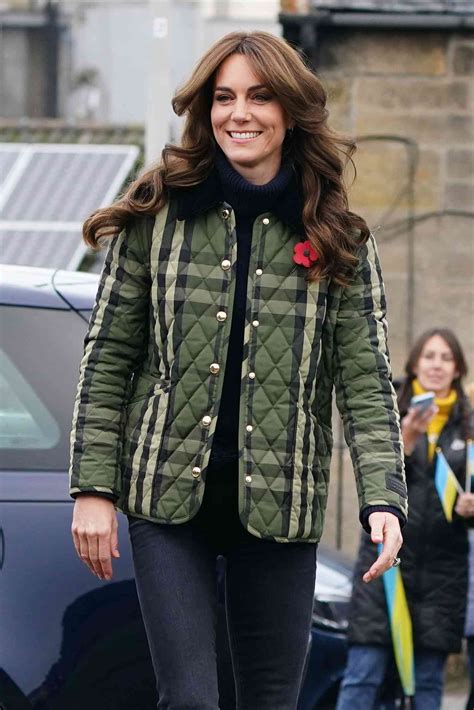 kate middleton black burberry coat|princess kate royal jacket.